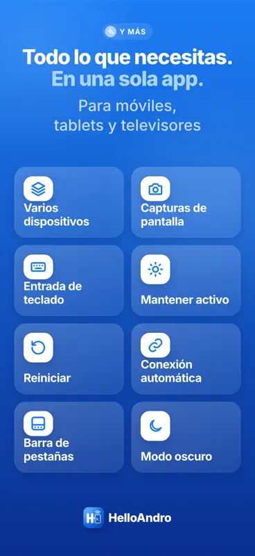 HelloAndro: APK y Control TV screenshot 10 of 10