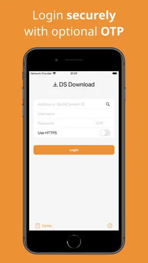 Скриншот DS Download Manager на iPhone 3