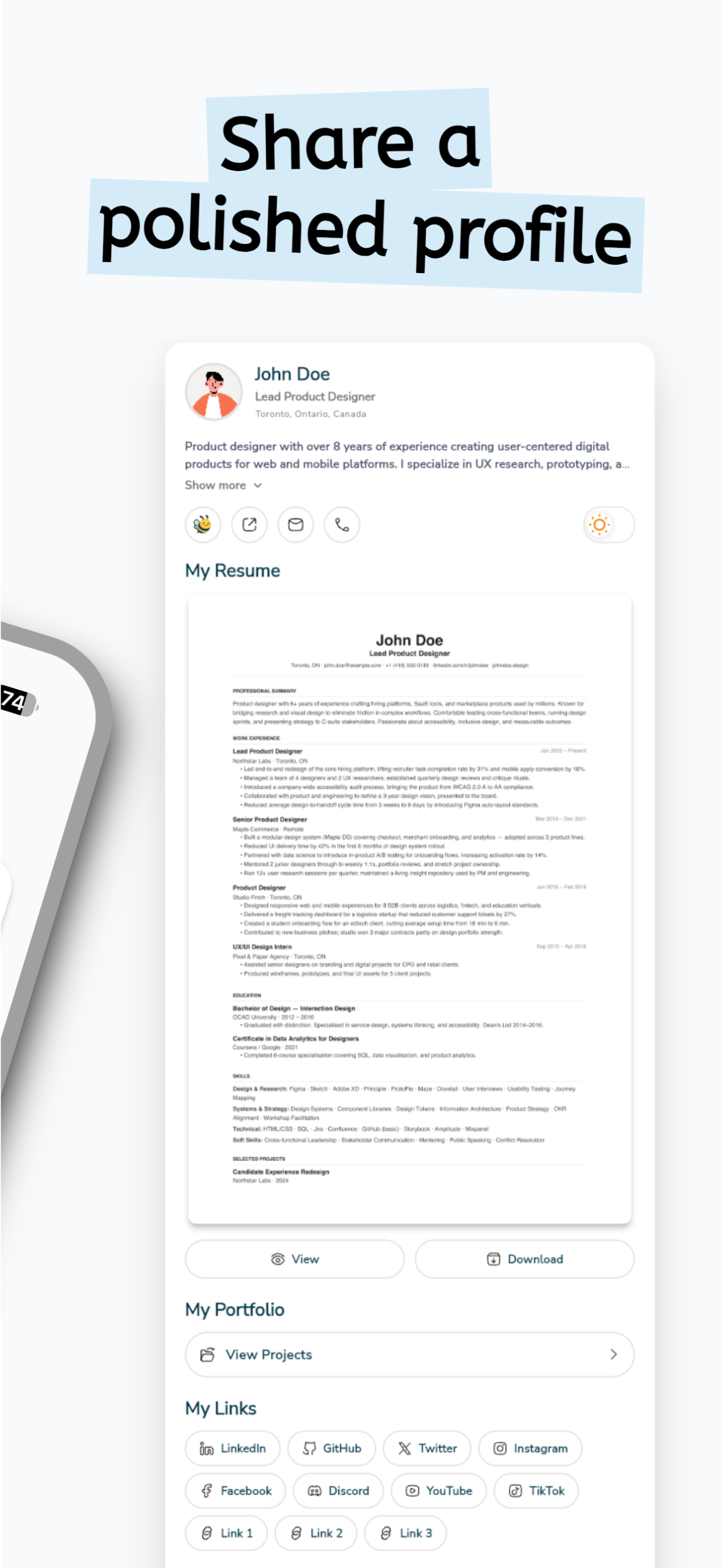ResumeeBee - AI Resume Builder