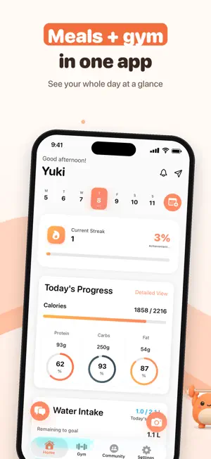 MyPro: AI Calorie & Gym Log screenshot 4