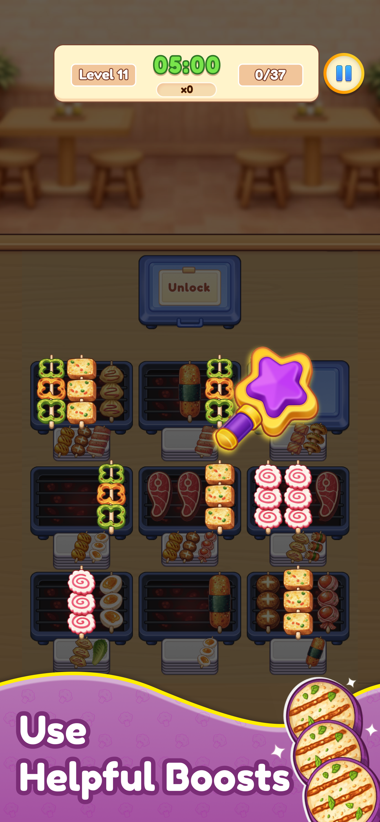 Grill Master: Food Sort Puzzle screenshot 4