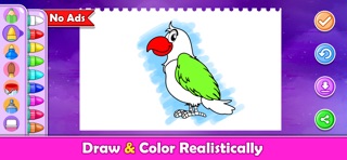 Toddler Coloring Book for Baby iPhone screenshot