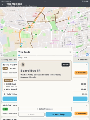 Navigo Transport iPad screenshot 4