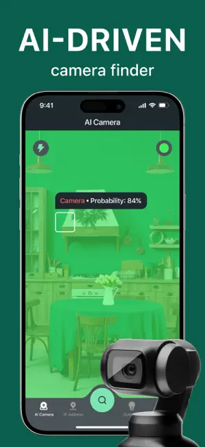 Suspicios Camera Detector app. screenshot 3
