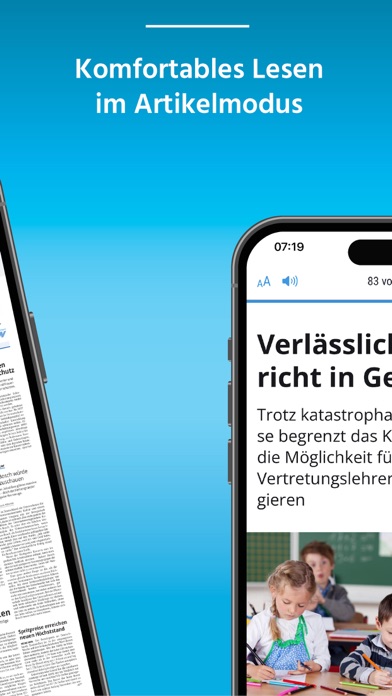 ZVW ePAPER Screenshot