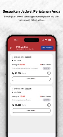 Sumber Jaya Executive Shuttle Screenshot 2 of 4