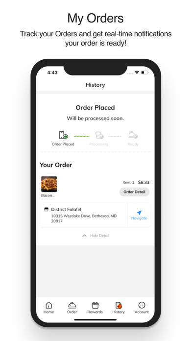 District Falafel Screenshot