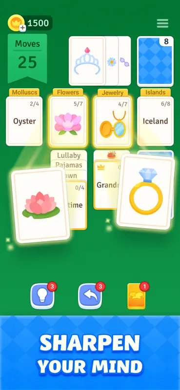 Solitaire Associations Journey screenshot 1 of 8