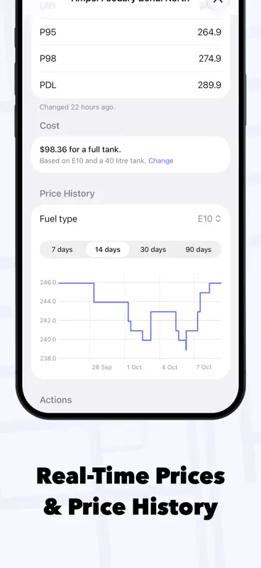 Petty: Fuel Prices & Map screenshot 5 of 10