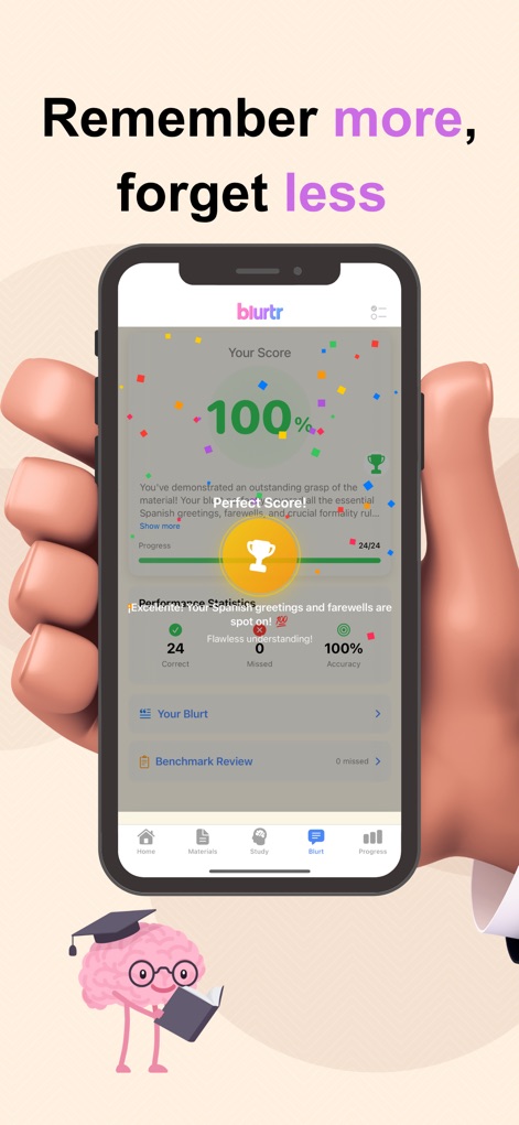 Blurtr: Study & Blurt - App de Educación | MWM