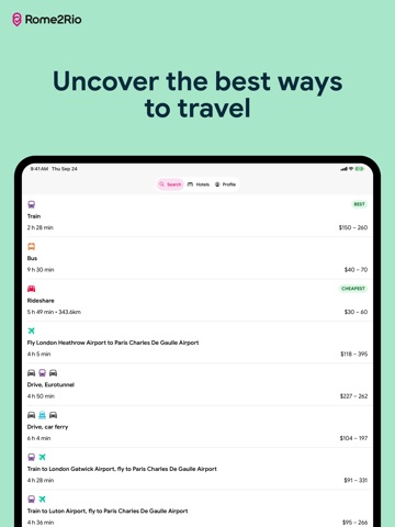 Journeys - Travel Planner Screenshot 2
