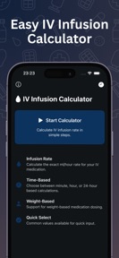 Easy Infusion Calculator screenshot