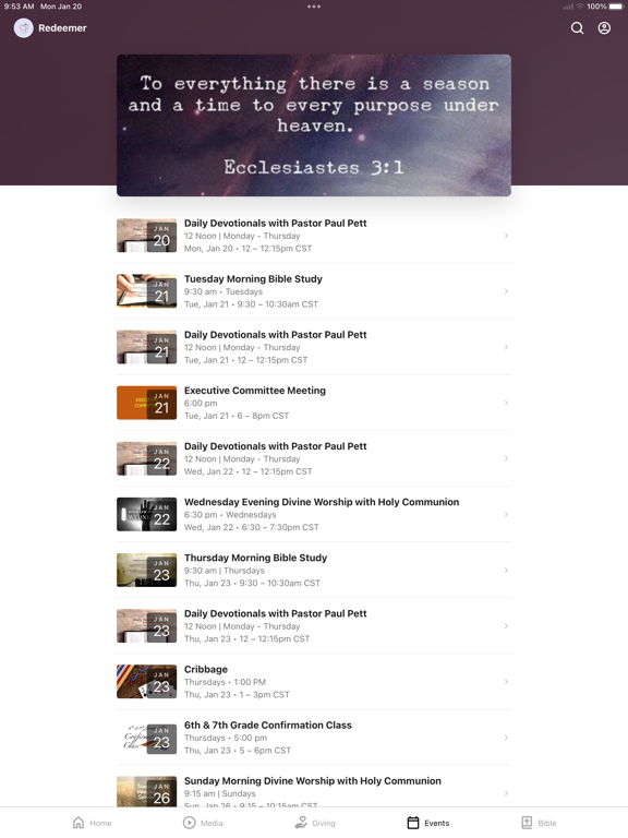 Screenshot #6 pour Redeemer Lutheran - Green Bay