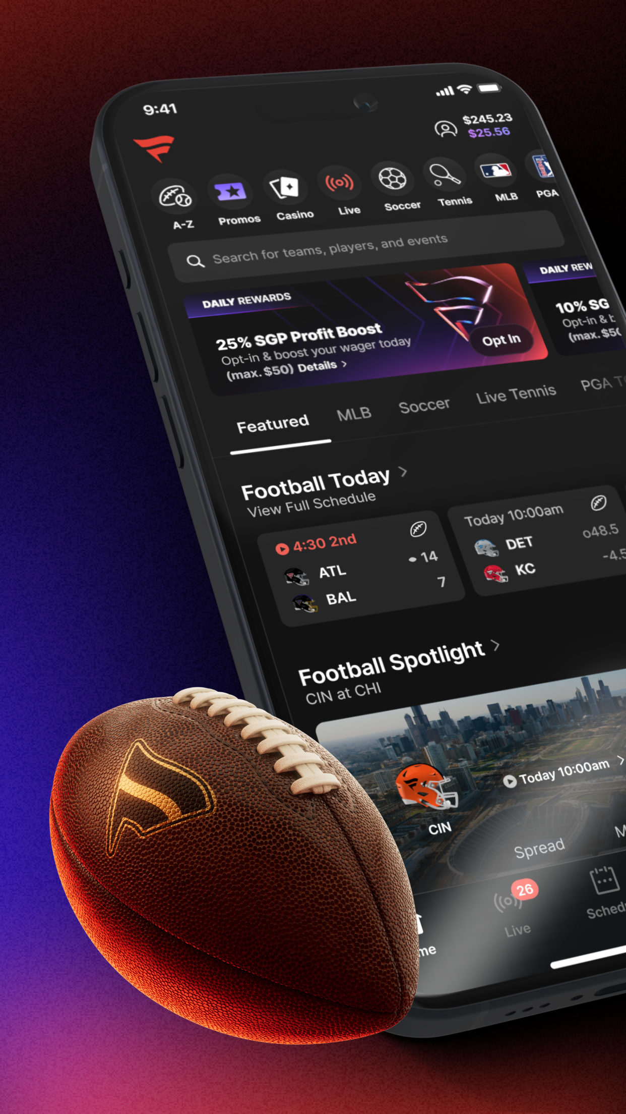 Fanatics Sportsbook & Casino screenshot 1