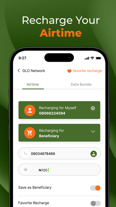 GlobbRecharge Screenshot
