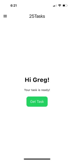 25Tasks screenshot 2
