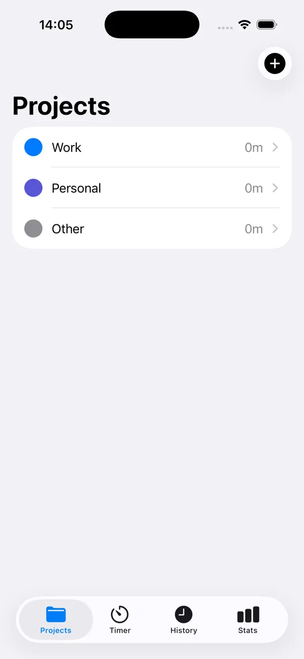 #1. TimeTrackeraa (iOS) Ved: 爱梅 王