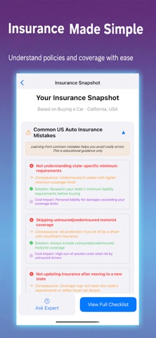 Life Events Insurance Helper screenshot