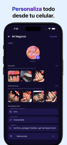 Servios: Tu negocio online screenshot