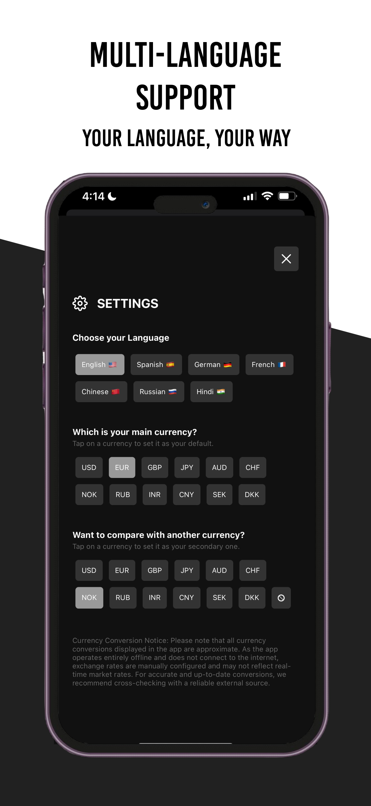 D0A1: Offline Finance Manager screenshot 3