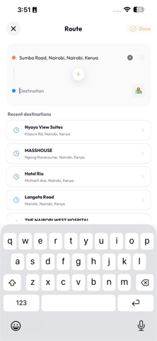 Swift - Request a ride screenshot