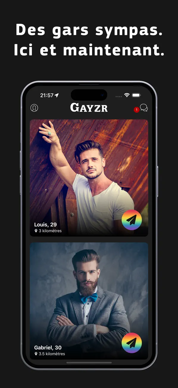 Screenshot #2 pour Gayzr - Rencontres et Chat Gay