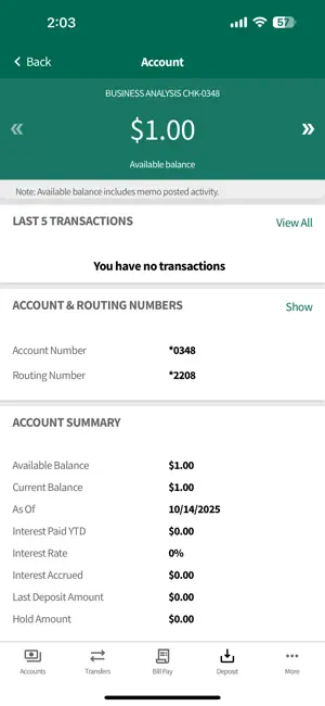 First Community Bank SC Mobile screenshot 4