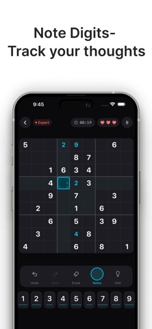 Sudoku - Classic Reimagined iPhone screenshot