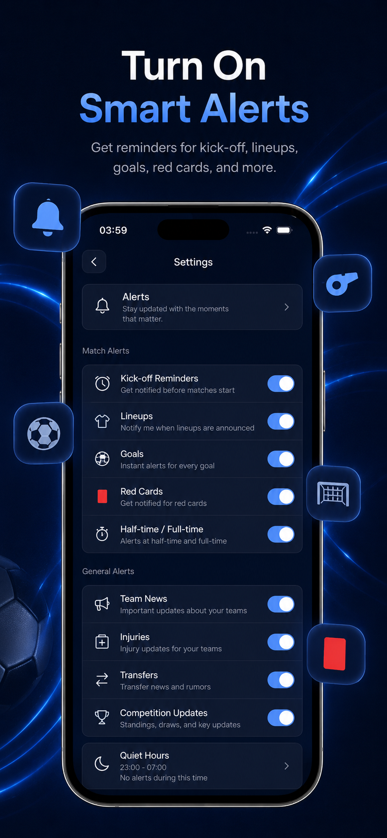 Nova Soccer Pro: Live Scores screenshot 5