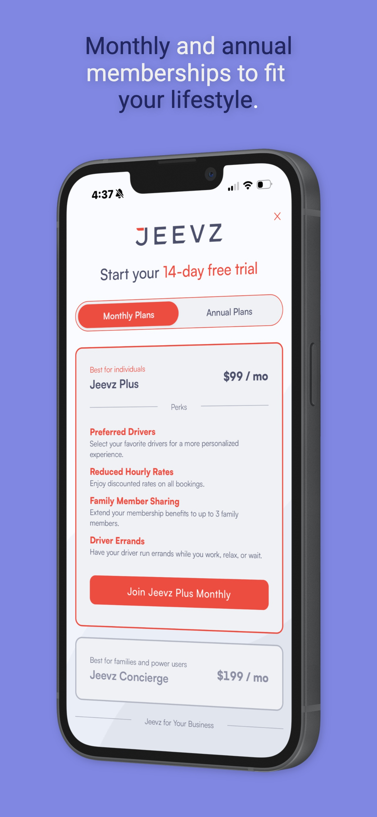 Jeevz - Personal Driver