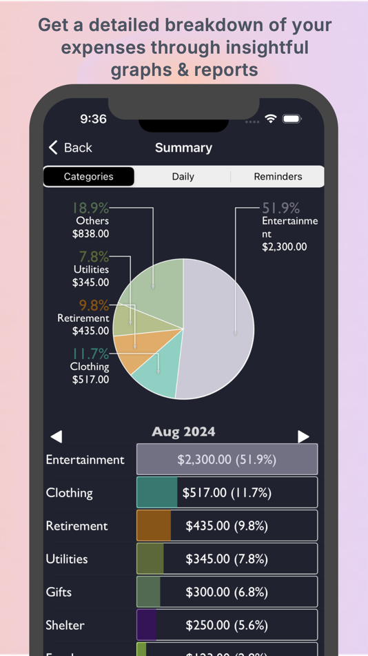 #2. Monthly Expenses Lite: Tracker (iOS) โดย: Janarthanan V