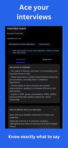 Career Coach AI: Jobs & Resume iPhone screenshot