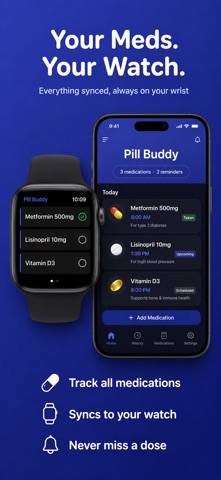 Pill Buddy: Track & Reminder screenshot