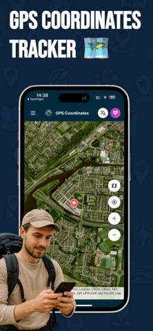GPS Coordinates Tracker screenshot