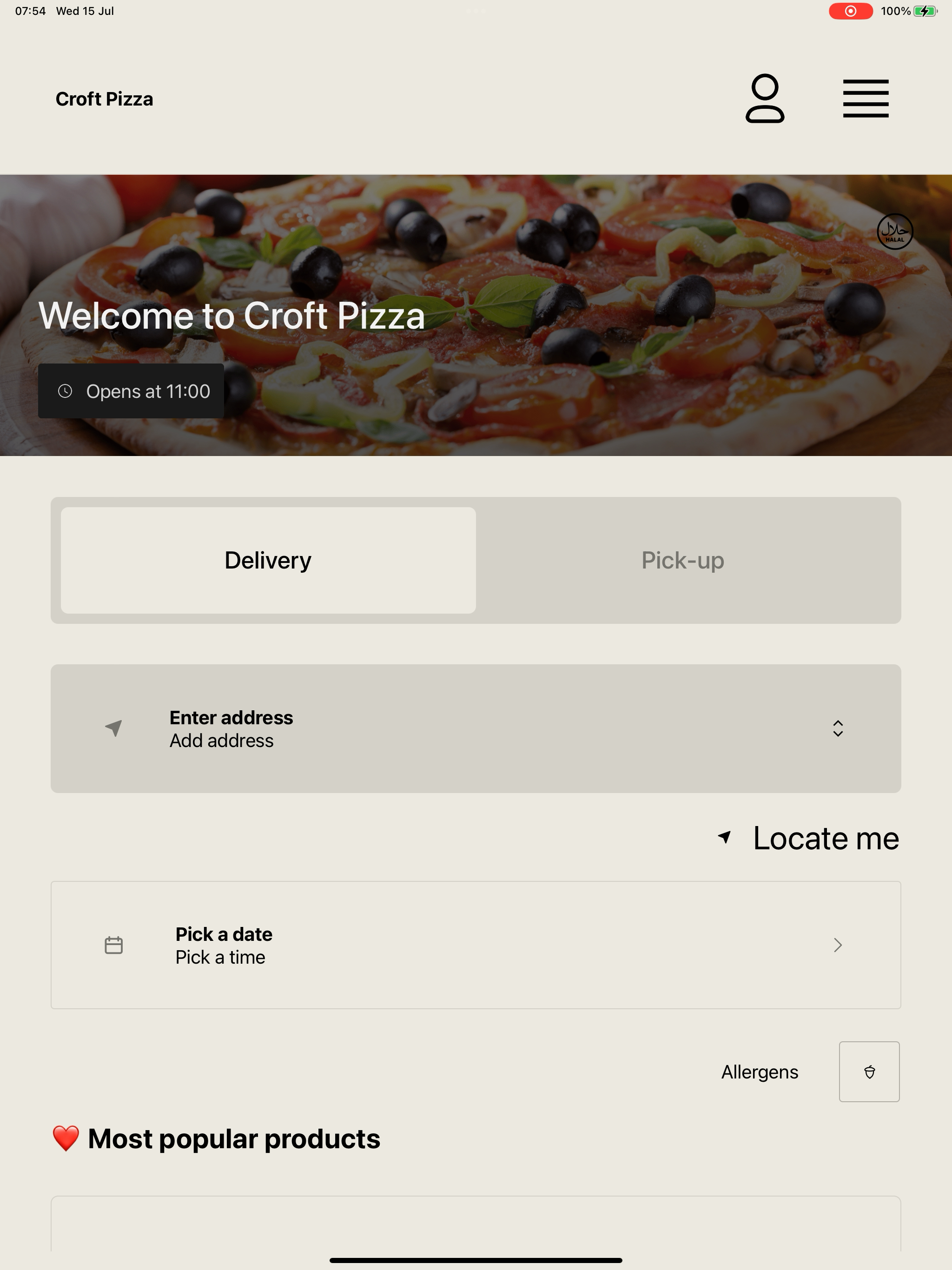 Croft Pizza screenshot 14