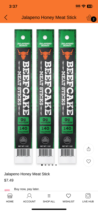 BeefCake Jerky Screenshot 5 of 6