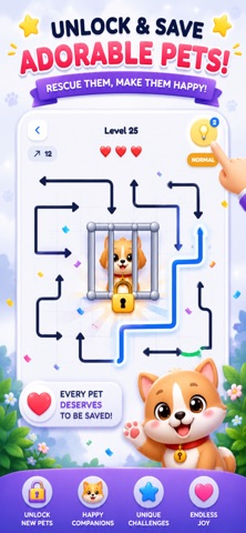 Arrow Escape - Rescue The Pets Screenshot 5 of 6