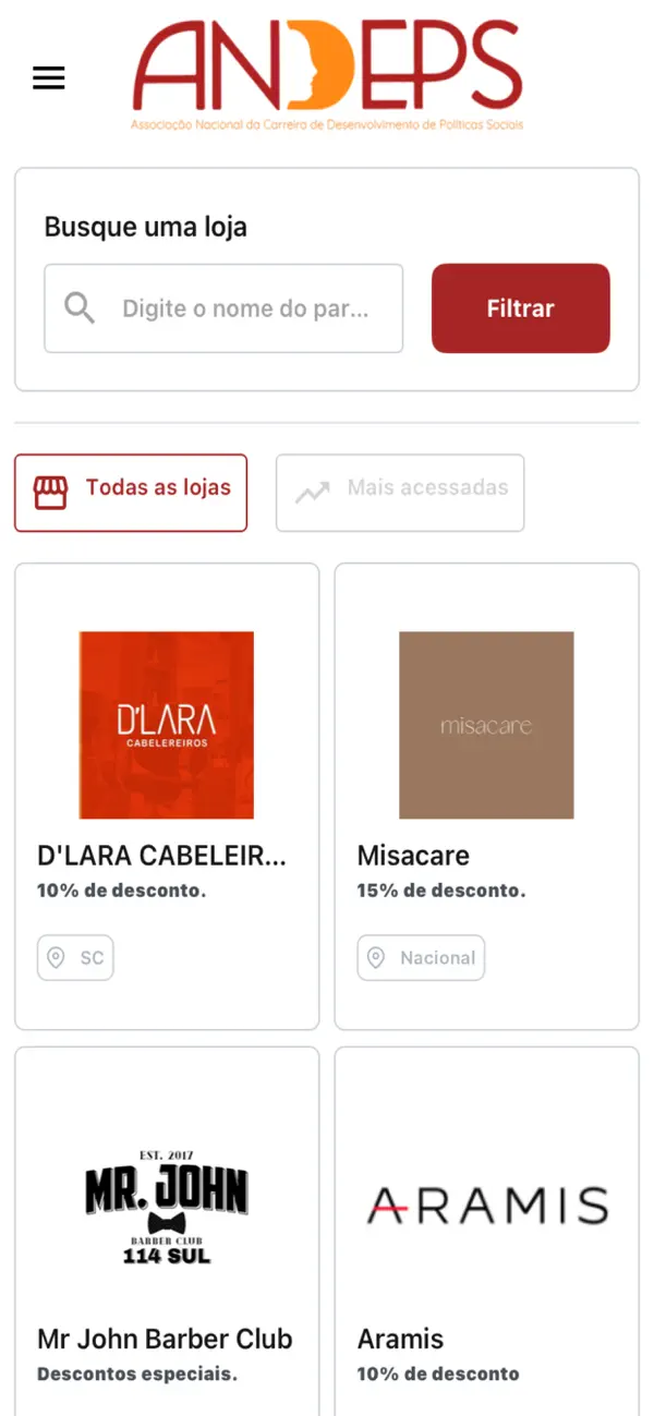 Screenshot #2 pour Clube ANDEPS