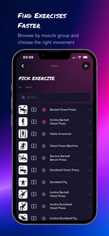 GymCade: Gym Workout Tracker screenshot