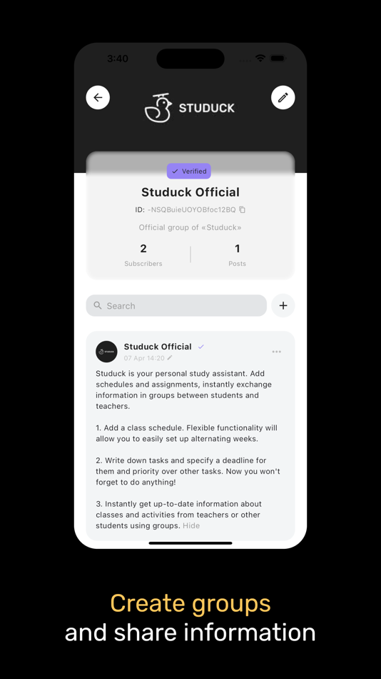 #4. Studuck - Class schedule (iOS) 来自: Victor Shamruk