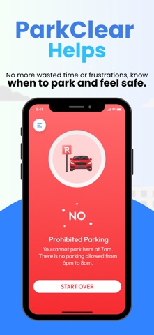 ParkClear – Smart Parking App screenshot