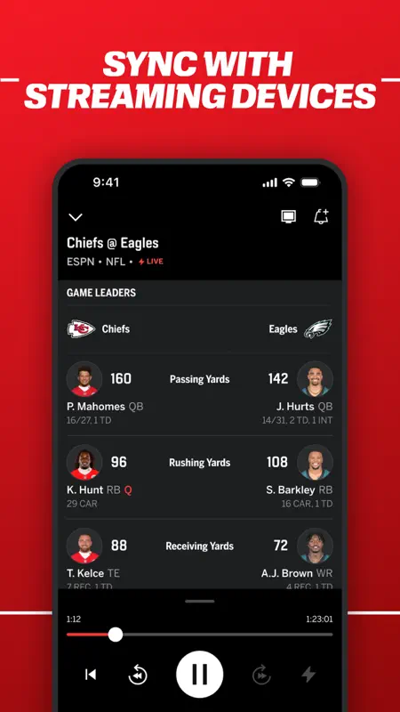 ESPN: Live Sports & Scores screenshot 5 of 10