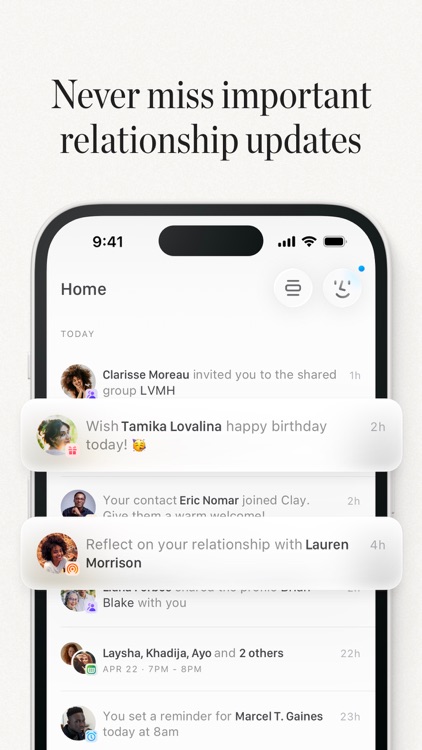 Clay: Contacts + CRM