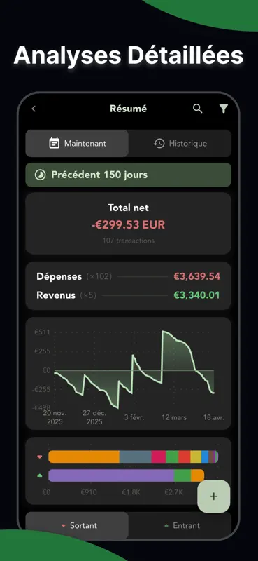 Cashew—Suivi dépenses & budget screenshot 7 of 8