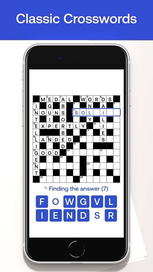 #2. Crossword - by puzzling.com (iOS) 来自: AppyNation Ltd.