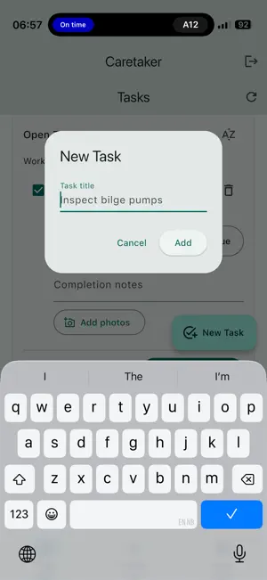 Nautilink Caretaker screenshot 2
