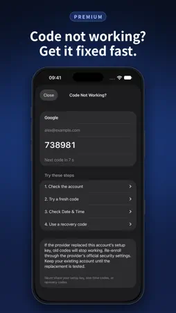 Authenticator App ¹ screenshot 7