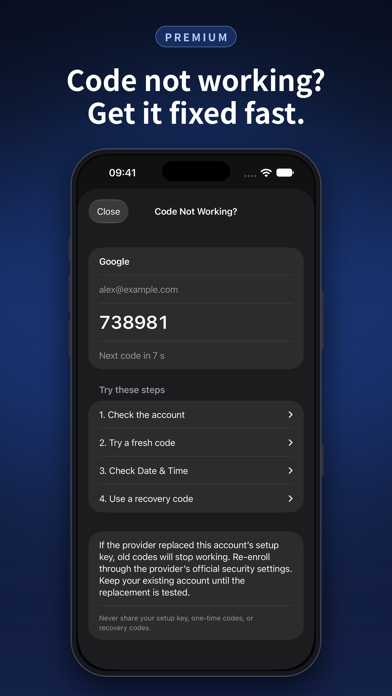 Authenticator App: SafePass Screenshot 7 of 7