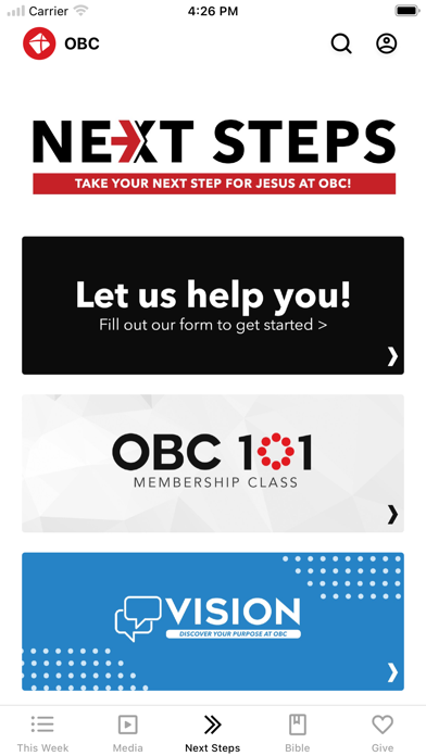 Osborne Baptist Church Screenshot