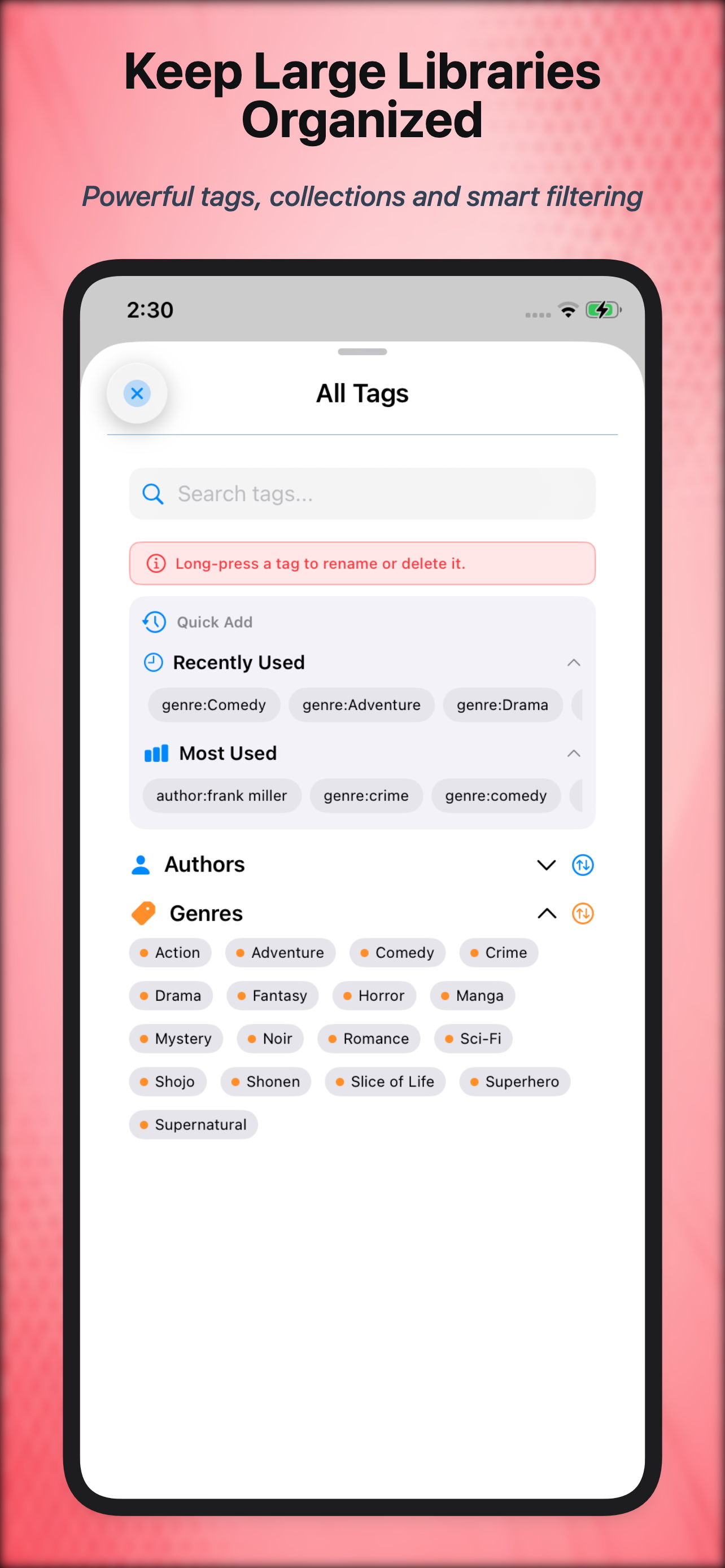 Comixor: Manga & Comic Reader screenshot 5